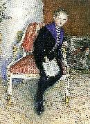 Carl Larsson portratt av vult och ulla Germany oil painting artist
